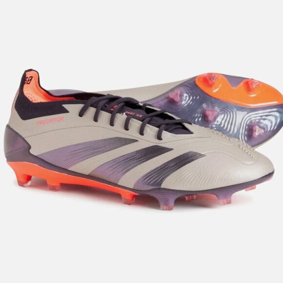 NEW Adidas Predator Elite FG Platinum Metallic Soccer Cleats IF8868 Mens Sz 8.5 main image 10